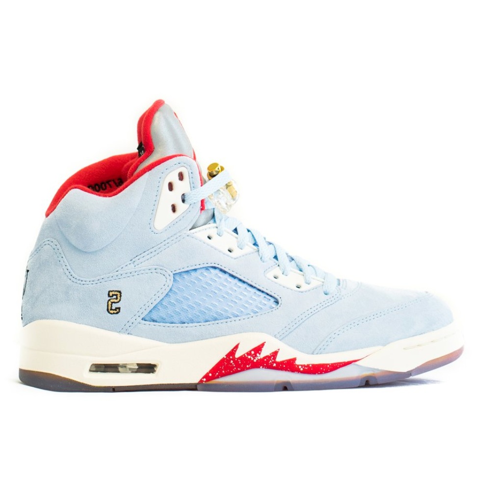 Now Available: Trophy Room x Jordan 5 Retro “Ice Blue” — Sneaker 